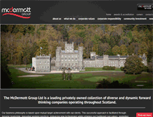Tablet Screenshot of mcdermottgroup.co.uk